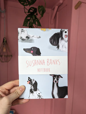 Dogs WEEKLY PLANNER | Susanna Banks Weekly Planner | Blank Stationery | Stationery | Desk Planner