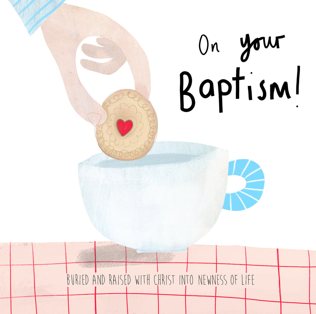 Baptism | Biscuit and tea cup | Faith Card