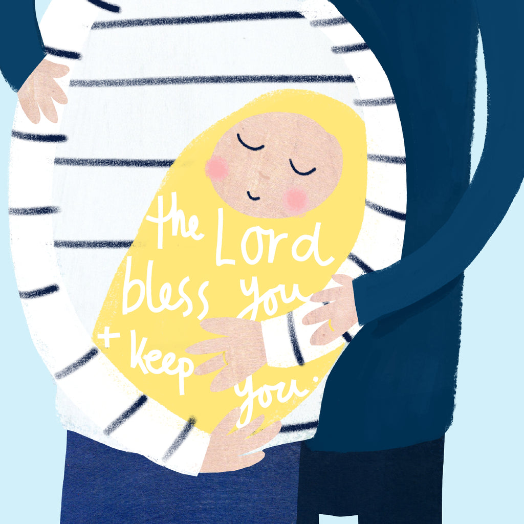 Blessing | New Baby | Faith Card | Family Card | Congratulations