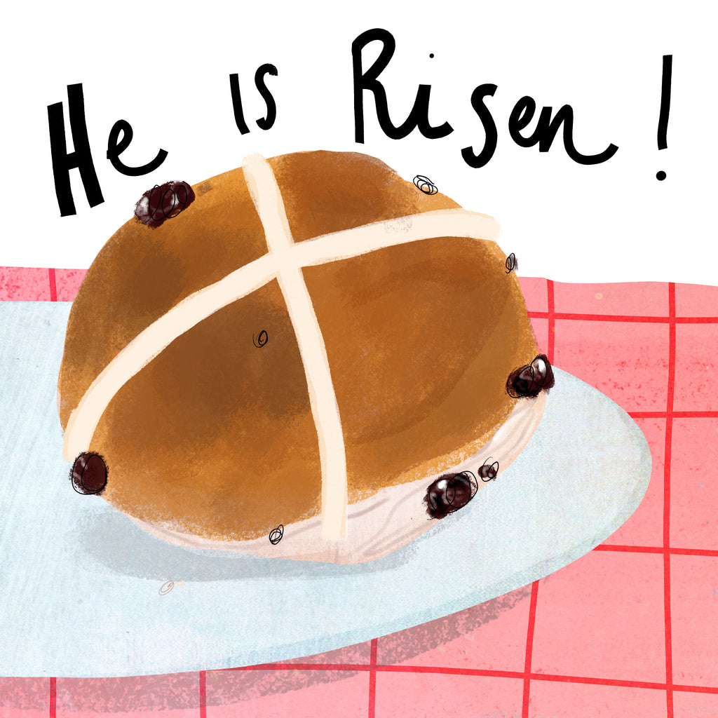 He is Risen | Easter Card | Faith Card