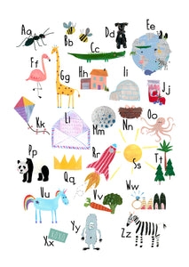 A3 Alphabet Print