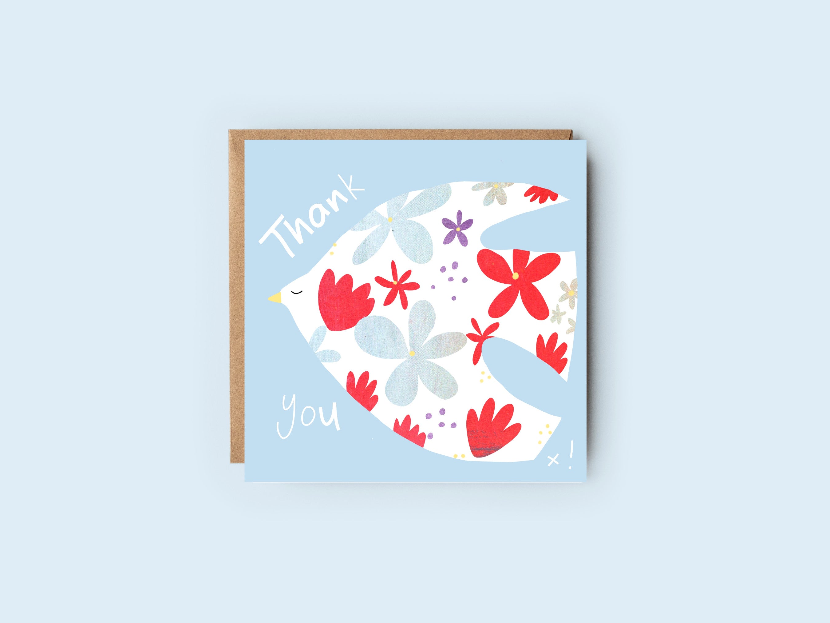 Thank You Doves Card
