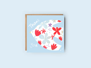 Thank You Doves Card