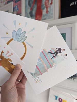 Dancing on the Wedding Cake I Do Card