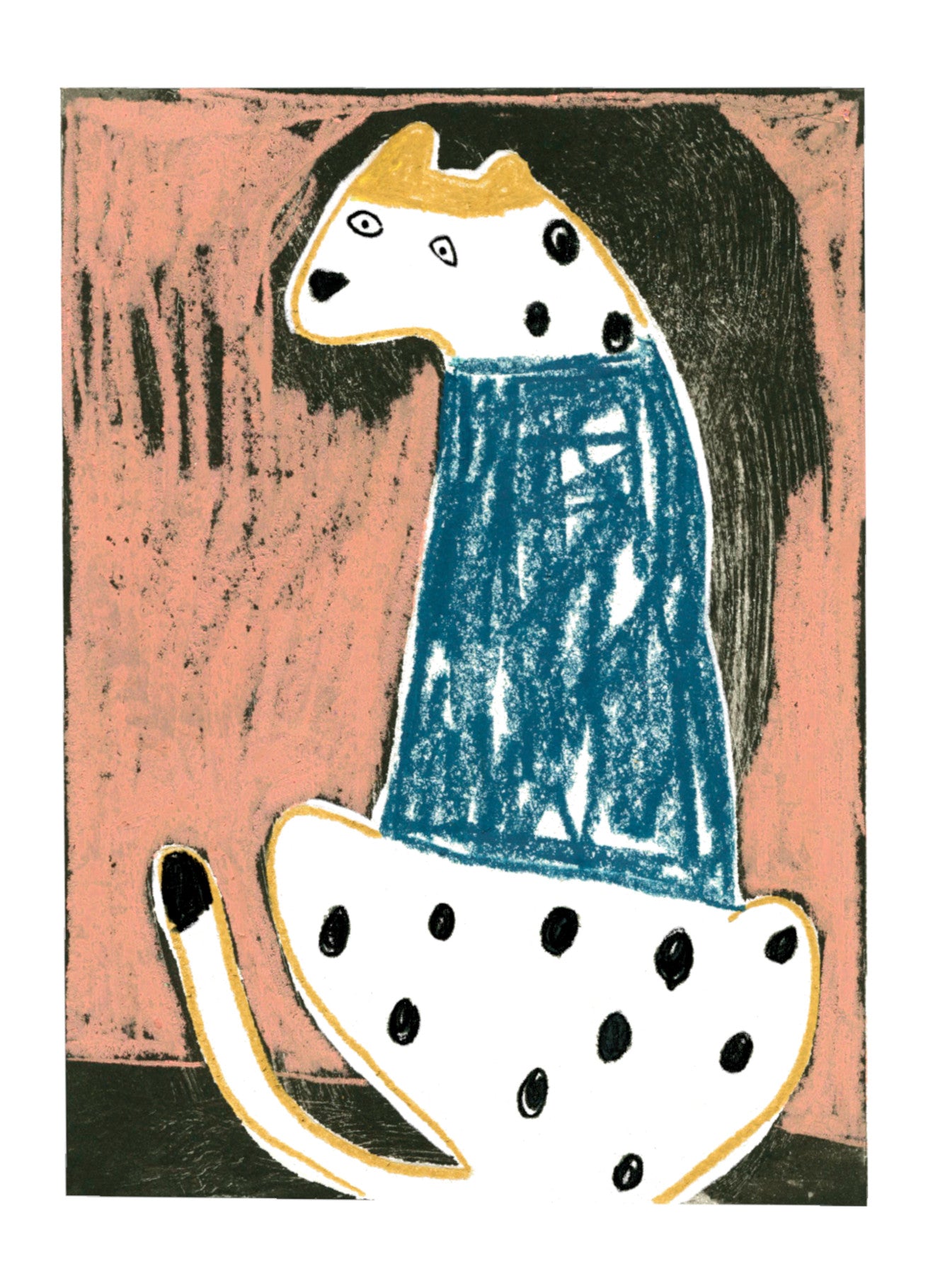 A6 Leopard Postcard