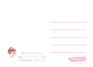 A6 Leopard Postcard