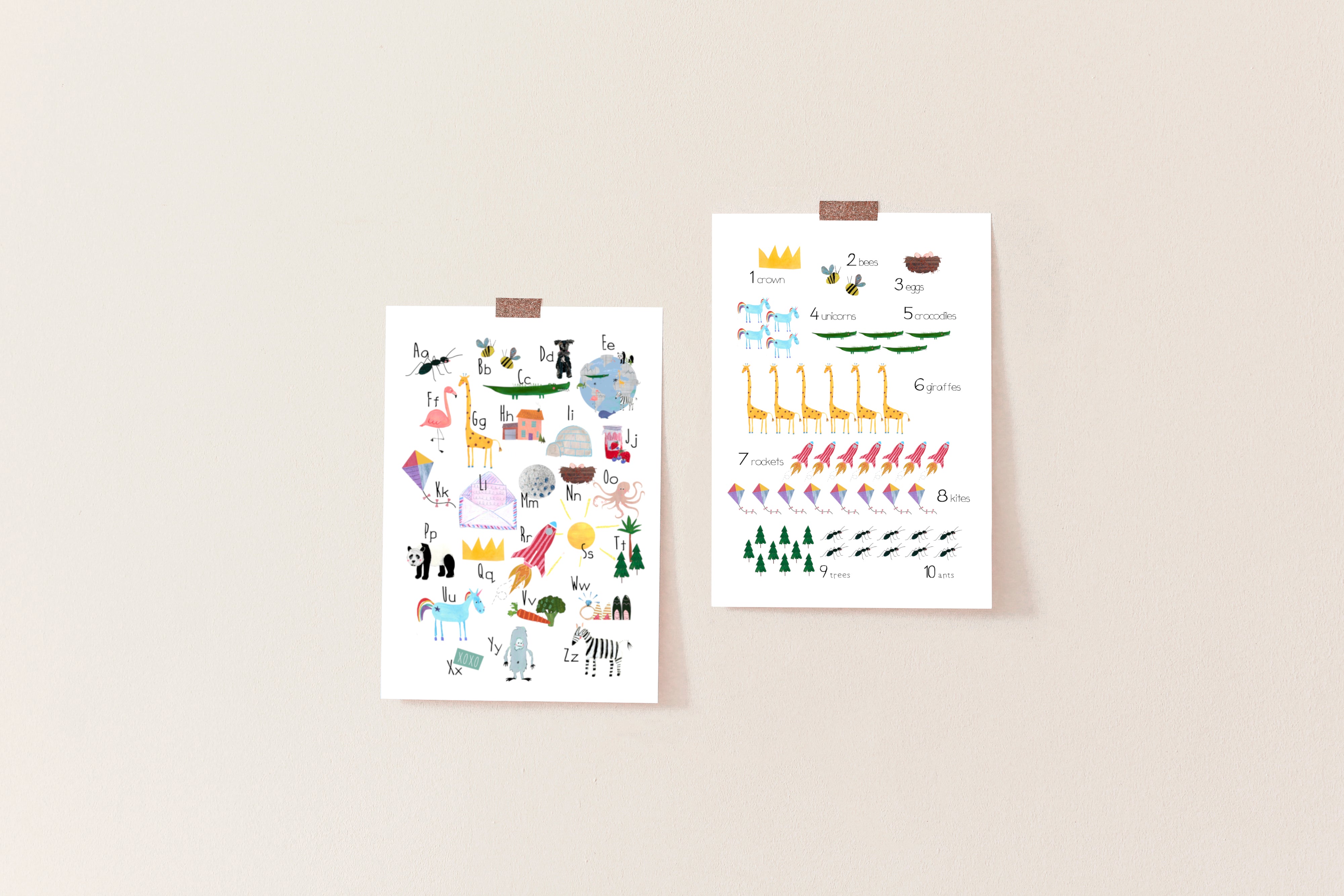 A3 Number Print
