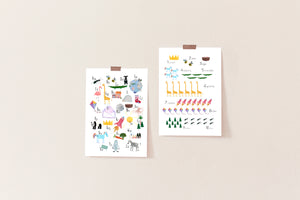 A3 Number Print