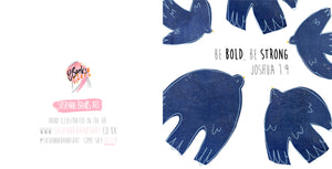Be Bold Be Strong | Faith Card