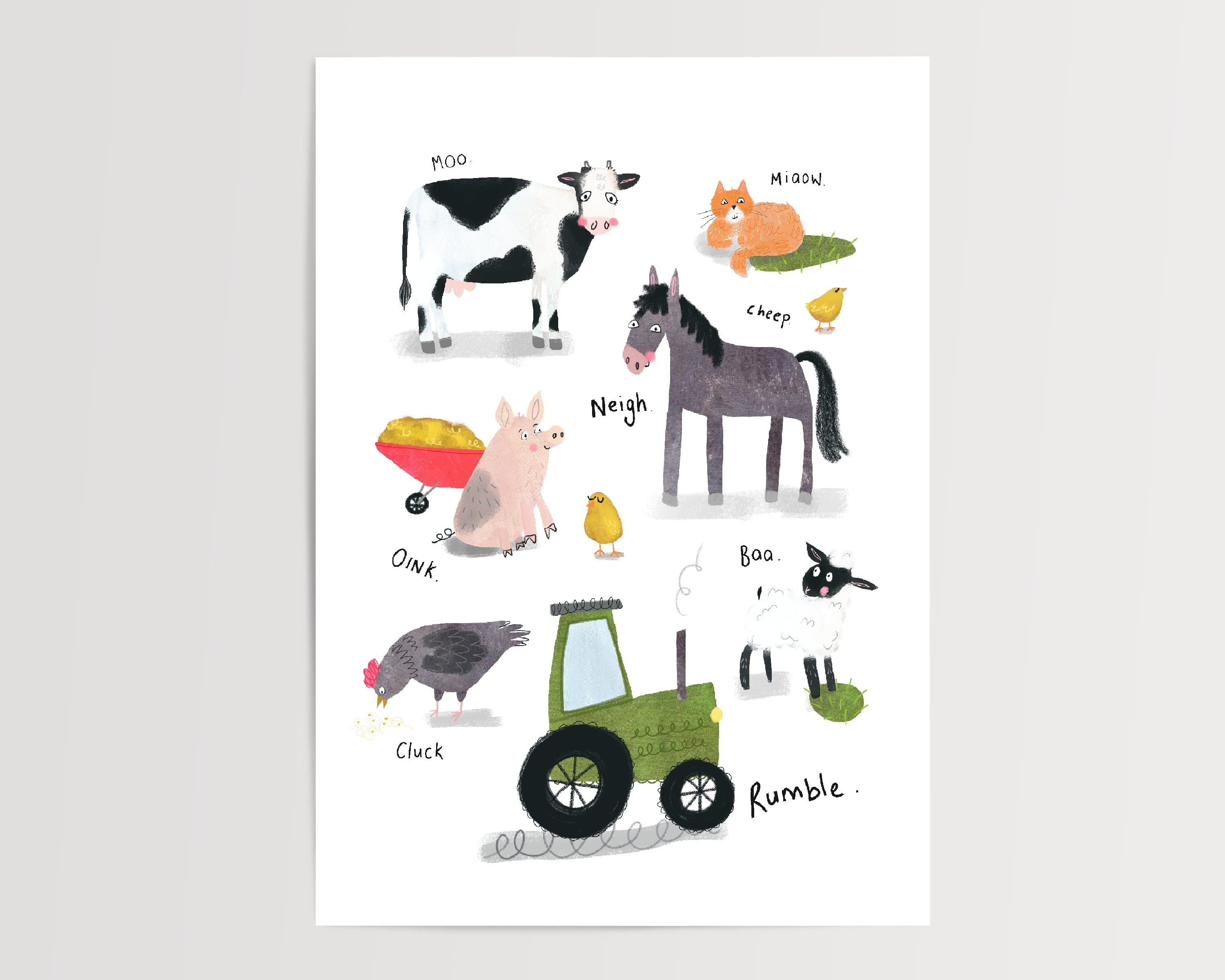 A3 Farm Print