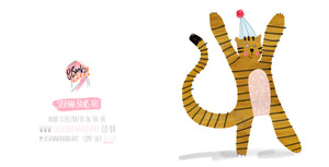 Party Animal Tiger Birthday Card